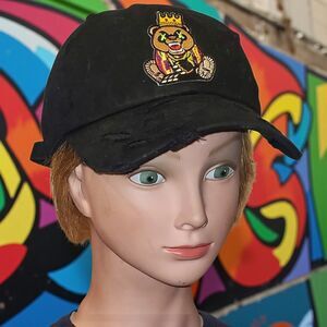 Baws King Crown Black Dad Cap